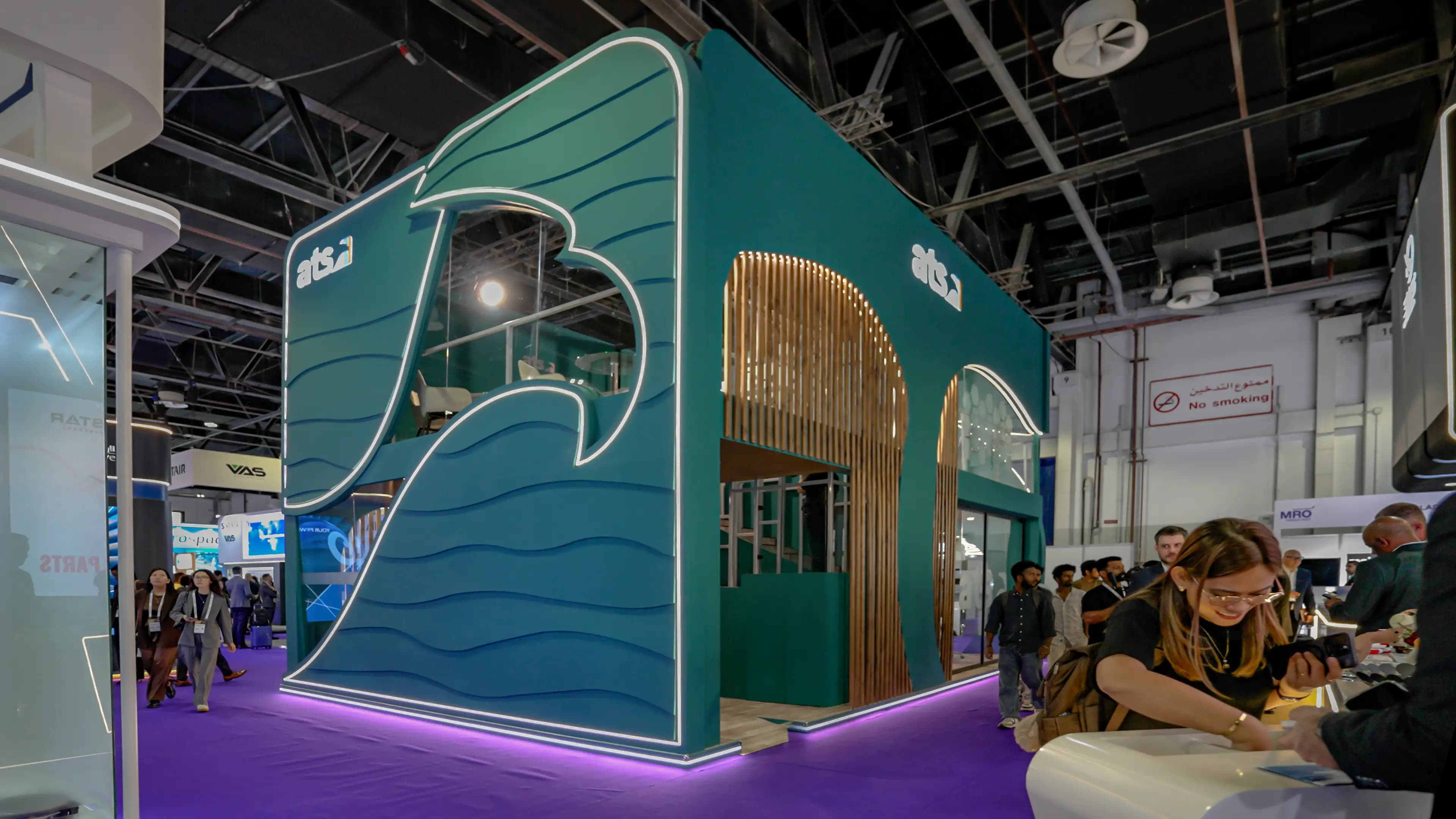 Custom exhibition stand build by Impact Makers Events